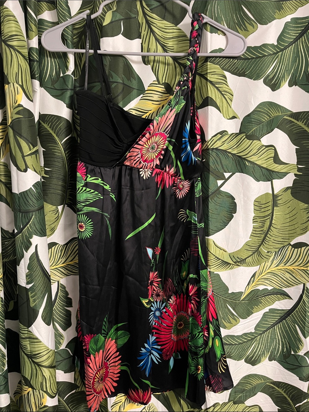 M Bebe mixed media dress